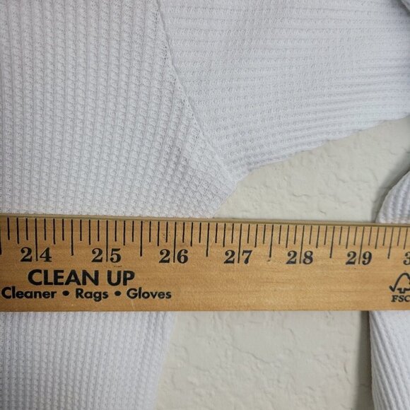 Vtg Anabil White Thermal Top Men's Medium Weight Sz 3XL NEW Old Stock Base Layer - Picture 9 of 10